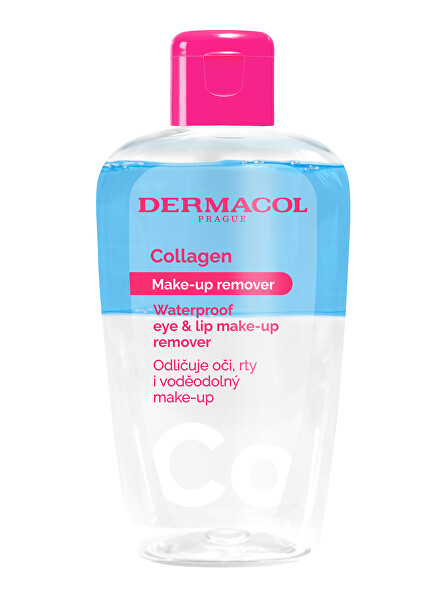 Dvoufázový odličovač voděodolného make-upu Collagen (Waterproof Eye & Lip Make-up Remover) 150 ml