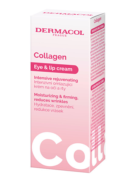 Omlazující krém na oči a rty Collagen (Eye and Lip Cream) 15 ml