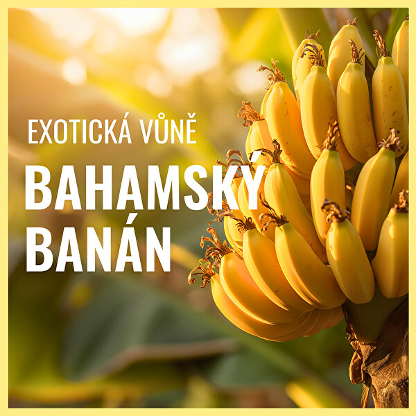 Cukrový tělový peeling Bahamský Banán Aroma Moment (Exotic Body Scrub) 200 ml