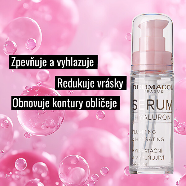Hydratační a vyplňující pleťové sérum (Hyaluron Serum) 30 ml