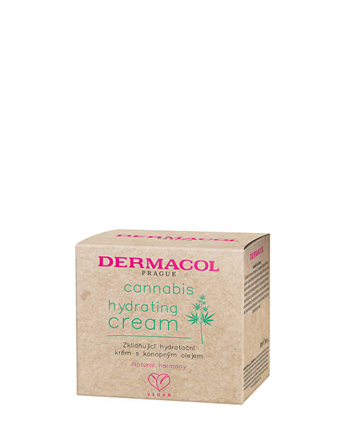 Hydratační pleťový krém s konopným olejem Cannabis (Hydrating Cream) 50 ml