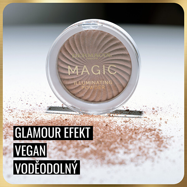 Kompaktní rozjasňující pudr Magic (Illuminating Powder) 8 g