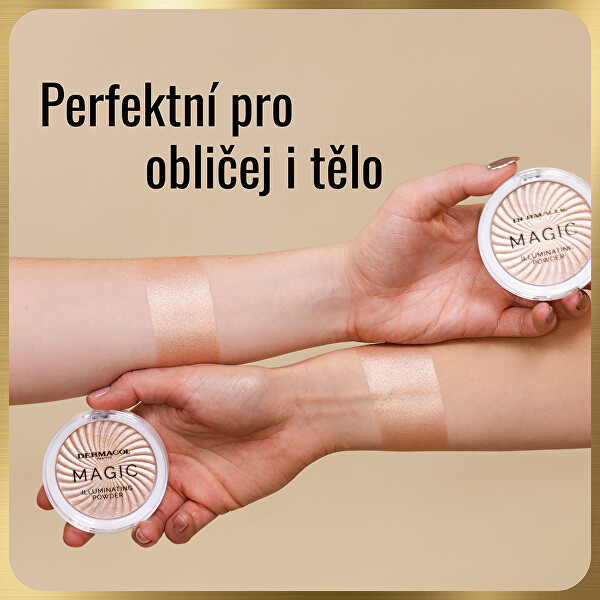 Kompaktní rozjasňující pudr Magic (Illuminating Powder) 8 g