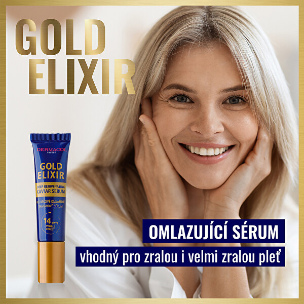 Omlazující kaviárové sérum Gold Elixir (Deep Rejuvenating Caviar Serum) 12 ml