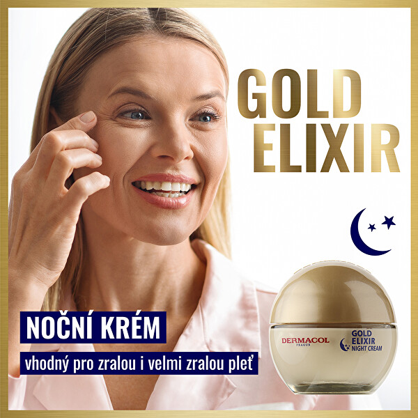 Omlazující kaviárový noční krém (Gold Elixir Night Cream) 50 ml