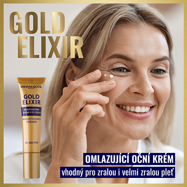 Omlazující kaviárový oční krém Gold Elixir (Rejuvenating Caviar Eye Cream) 15 ml