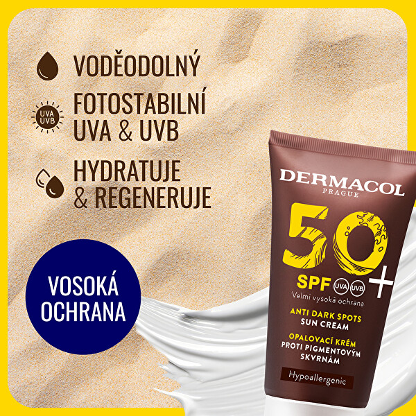 Pleťový krém proti pigmentovým skvrnám SPF 50+ (Anti Dark Spots Sun Cream) 50 ml