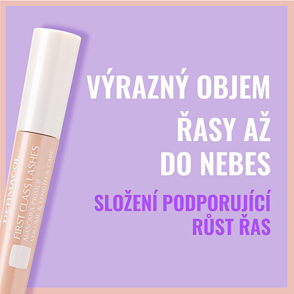 Podkladová báze pod řasenku First Class Lashes (Mascara Primer) 7,5 ml