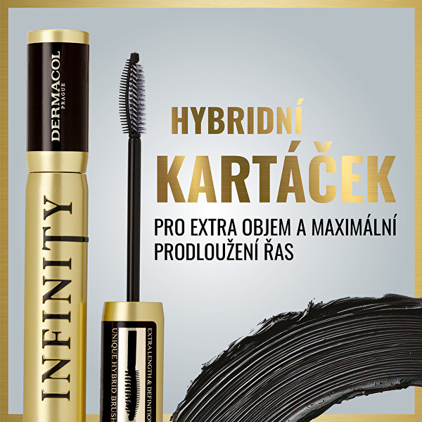 Prodlužující řasenka Infinity (Mascara) 6 ml