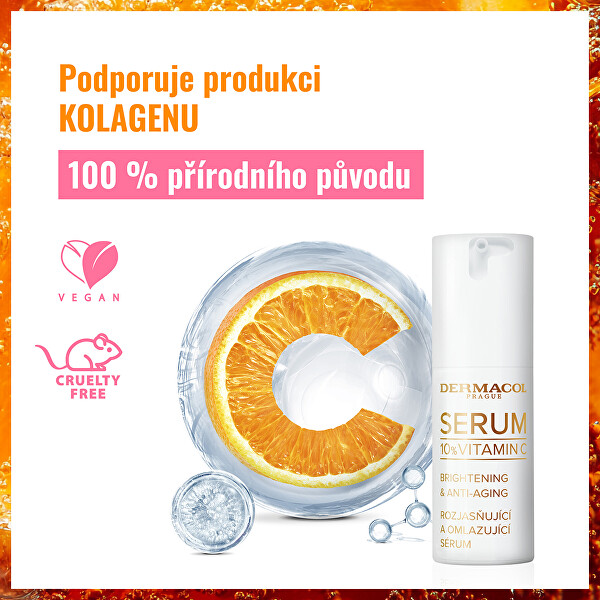 Rozjasňující a omlazující sérum s vitamínem C (Brightenning & Anti-Aging Serum) 30 ml