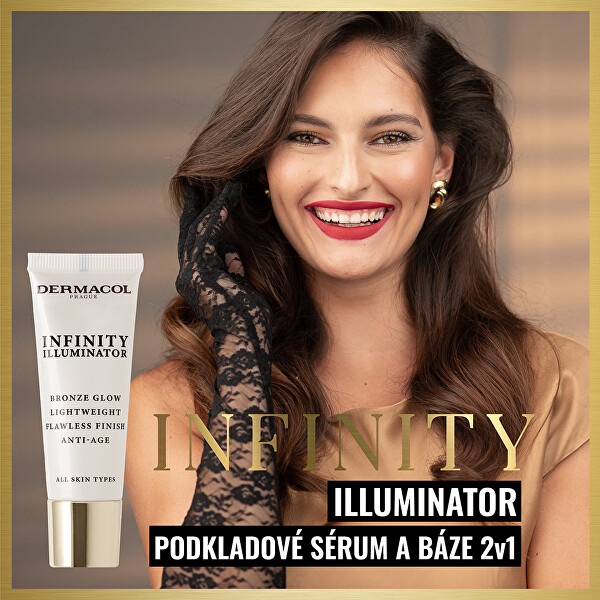 Rozjasňující podkladová báze a sérum 2v1 Infinity (Illuminator) 20 ml