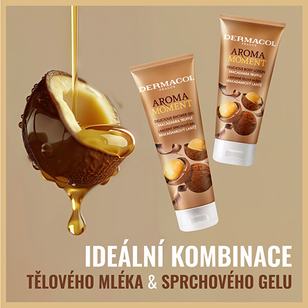 Tělové mléko Makadamiový Lanýž Aroma Moment (Delicious Body Lotion) 200 ml