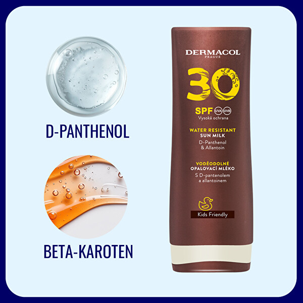 Voděodolné mléko na opalování SPF 30 (Water Resistant Sun Milk) 200 ml