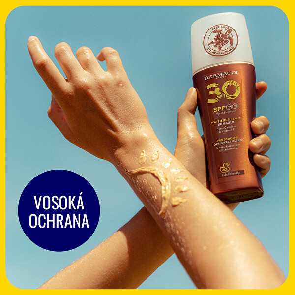 Voděodolné opalovací mléko SPF 30 (Sun Milk) 200 ml