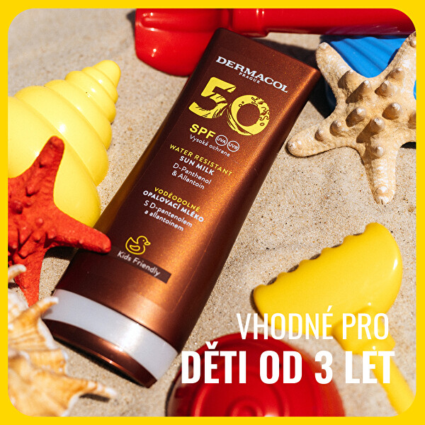Voděodolné opalovací mléko SPF 50 (Sun Milk) 200 ml