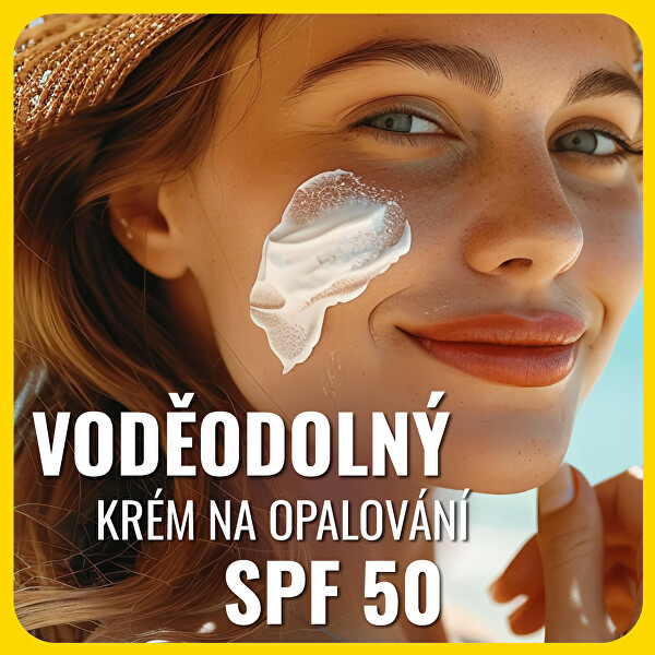 Voděodolný zvláčňující krém na opalování SPF 50 (Water Resistant Sun Cream) 50 ml