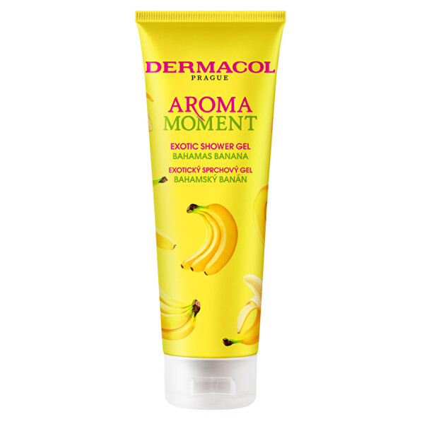 Gel doccia esotico Bahamas Banana Aroma Moment (Exotic Shower Gel) 250 ml
