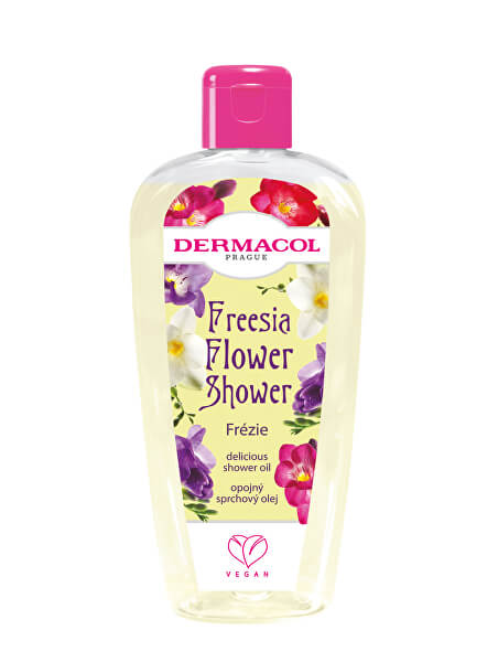 Mámorító tusfürdő olaj Frézia Flower Shower (Delicious Shower Oil) 200 ml