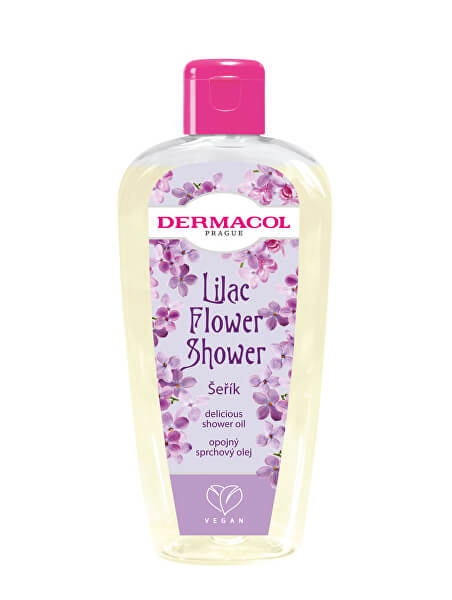 Opojný sprchový olej Šeřík Flower Shower (Delicious Shower Oil) 200 ml