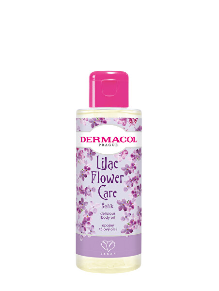 Opojný telový olej Šeřík Flower Care (Delicious Body Oil) 100 ml