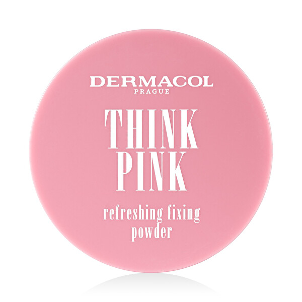 Osvěžující fixační pudr Think Pink (Refreshing Fixing Powder) 10 g