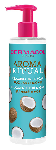 Relaxační tekuté mýdlo Aroma Ritual Brazilský kokos (Relaxing Liquid Soap) 250 ml