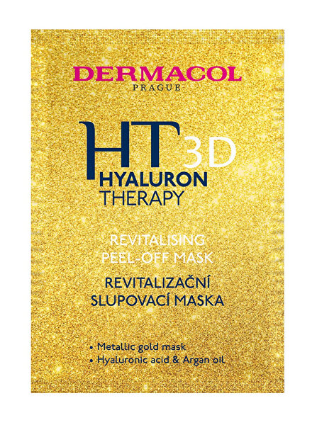Revitalizáló lehúzható maszka Hyaluron Therapy 3D (Revitalising Peel-Off Mask) 15 ml