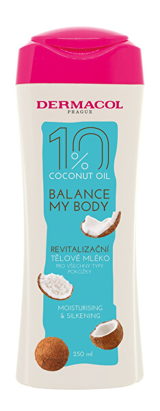Revitalizáló testápoló  Balance My Body Coconut Oil (Moisture & Silkening Body Milk) 250 ml