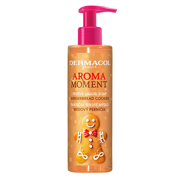 Tekuté mýdlo Medový perníček Aroma Moment (Festive Liquid Soap) 250 ml
