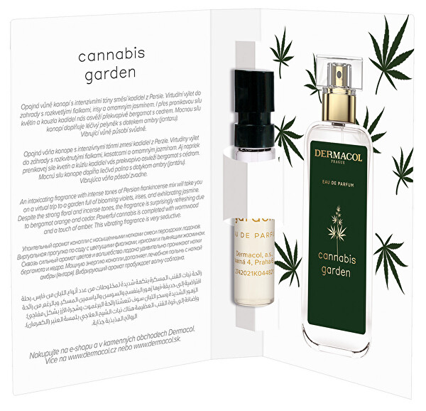 Acqua profumata Cannabis Garden tester 2 ml