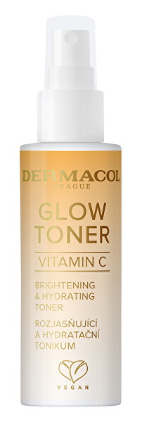 Rozjasňující a hydratační tonikum s vitaminem C (Glow Toner) 100 ml