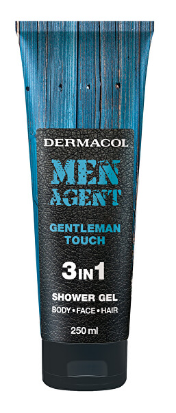 Gel de duș pentru bărbați 3 in 1 Gentleman Touch Men Agent (Shower Gel) 250 ml