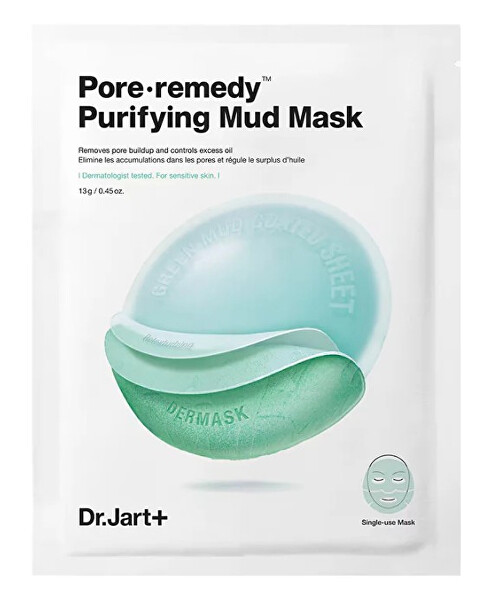 Čisticí bahenní maska Pore·remedy (Purifying Mud Mask) 5 x 13 g