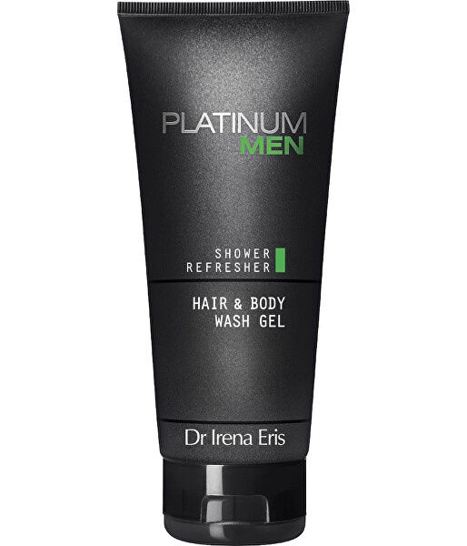 Sprchový gel pro muže Platinum Men Shower Refresher (Hair And Body Wash Gel) 200 ml