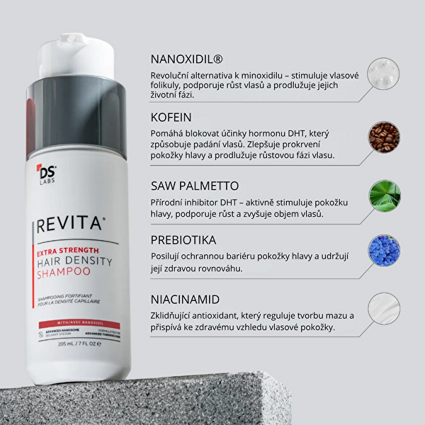 Šampón Extra Strenght Hair Density Shampoo 205 ml