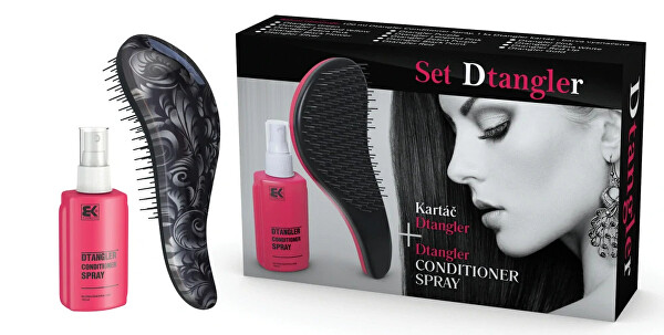 Dárková sada Conditioner Spray Set Black Flower