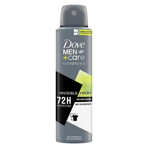 Antiperspirant ve spreji Men+Care Advanced Invisible Fresh (Anti-Perspirant) 150 ml