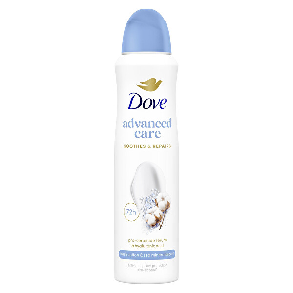 Antiperspirant ve spreji Advanced Care Fresh Cotton & Sea Minerals 150 ml