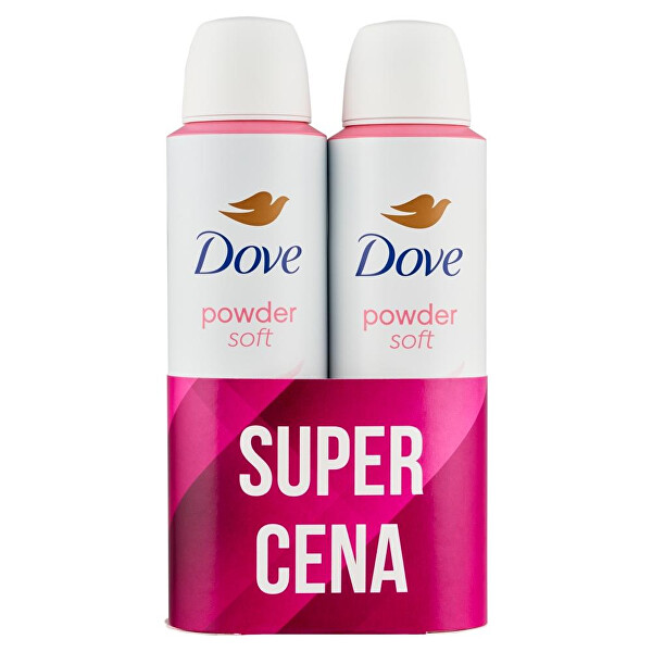 Sada antiperspirantů Powder Soft 2 x 150 ml