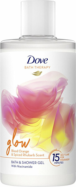 Fürdő-és tusfürdő Bath Therapy Glow (Bath and Shower Gel) 400 ml
