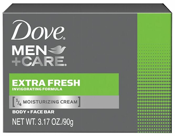 Tuhé mydlo Men+ Care Extra Fresh ( Body +Face Bar) 90 g