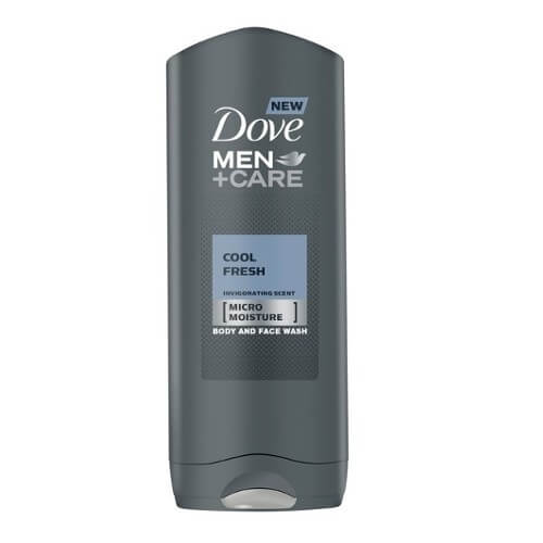 Gel de duș Men+Care Cool Fresh (Body And Face Wash) 400 ml pentru bărbați