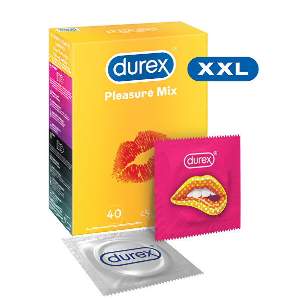 Óvszer Pleasure MIX 40 db