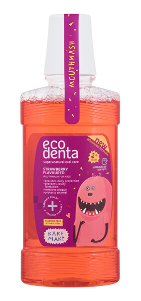 Ústní voda s jahodovou příchutí pro děti Super+Natural Oral Care (Strawberry Flavoured Mouthwash For Kids) 250 ml