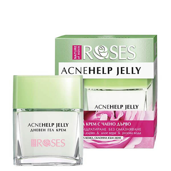 Denní pleťový gelový krém pro problematickou pleť Roses AcneHelp Jelly (Face Gel Cream) 50 ml