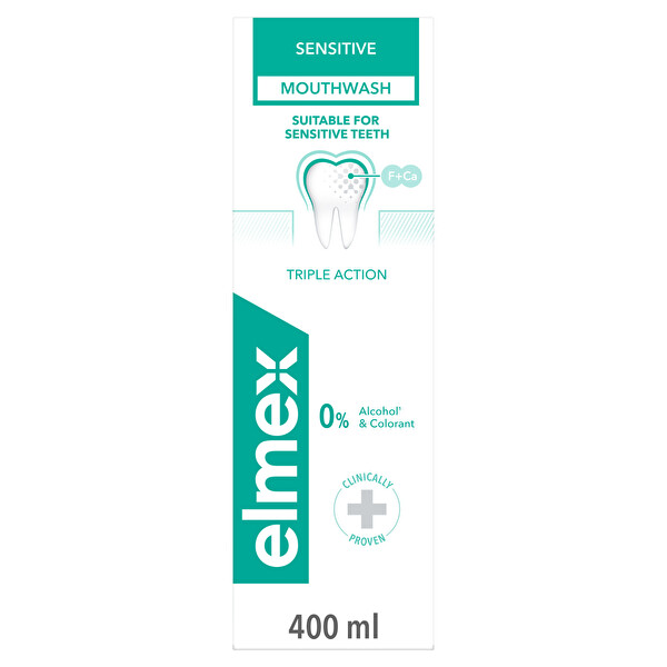 Apă de gură Sensitive Plus pentru dinți sensibili 400 ml