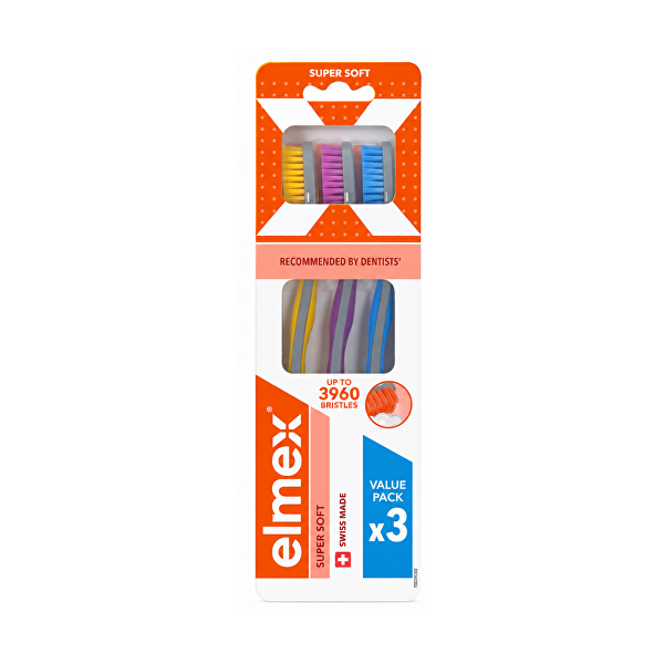 Zubní kartáček Super Soft Multipack 3960 3 ks