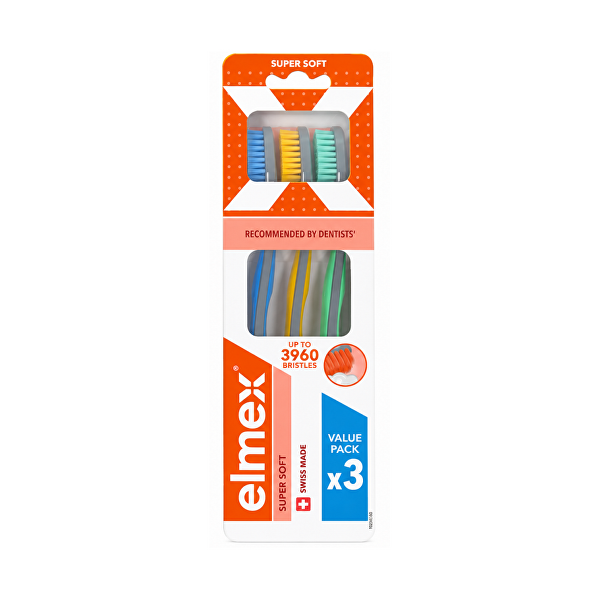 Zubní kartáček Super Soft Multipack 3960 3 ks