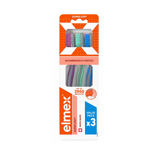 Zubní kartáček Super Soft Multipack 3960 3 ks