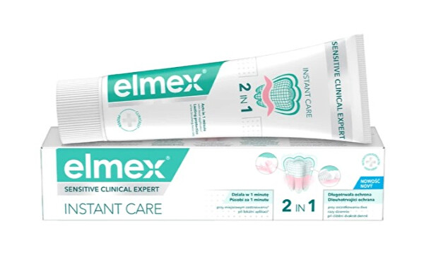 Zubní pasta Sensitive Clinical Expert Instant Care 75 ml